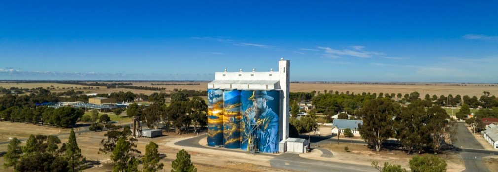 lameroo silo art