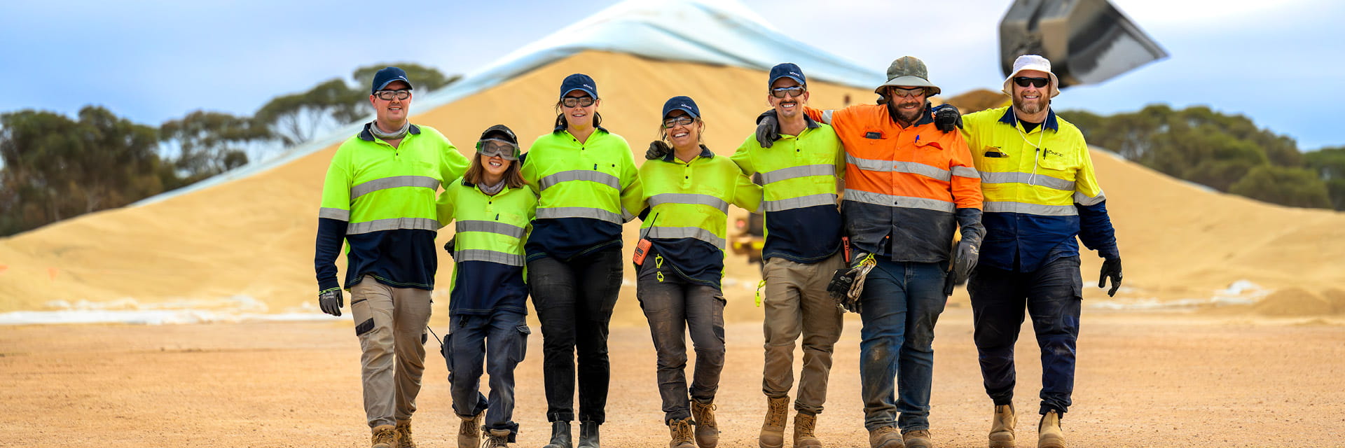 Harvest jobs page banner