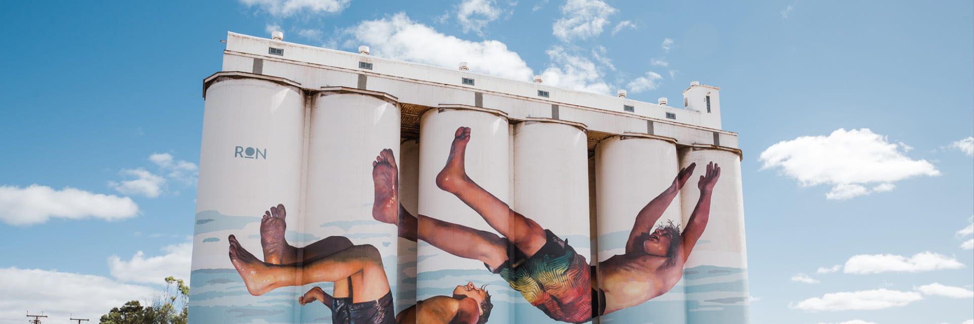 Tumby bay silo art