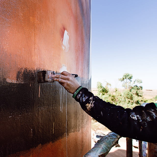 bute silo art