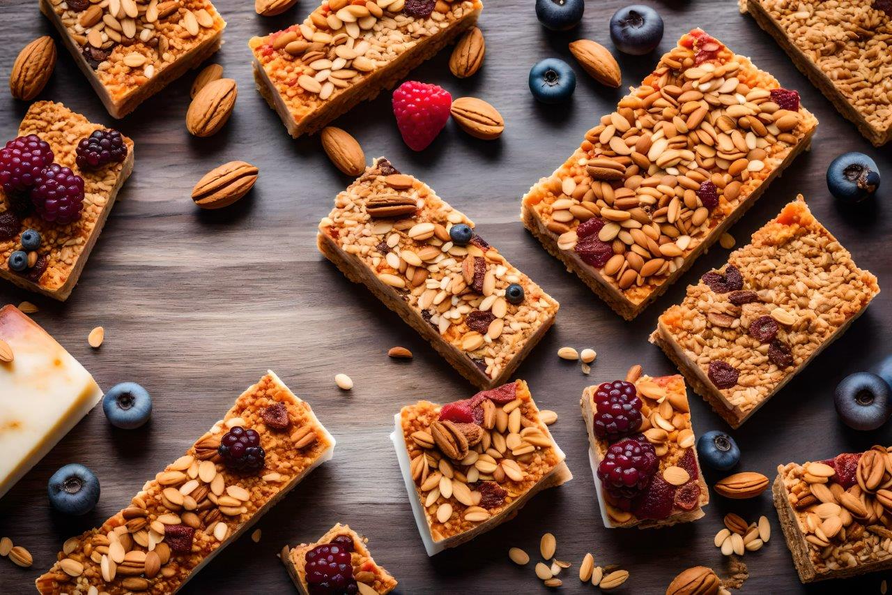 Granola bars made with Corn