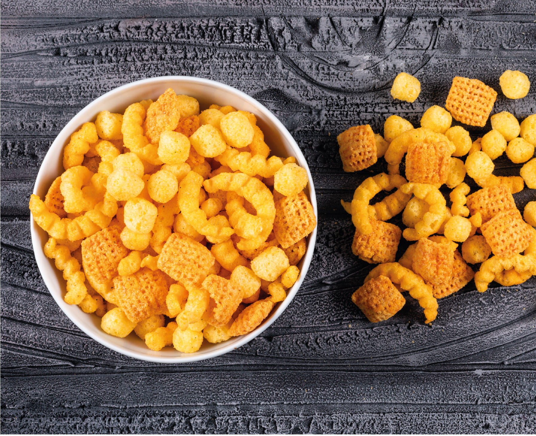 salty snacks extruded