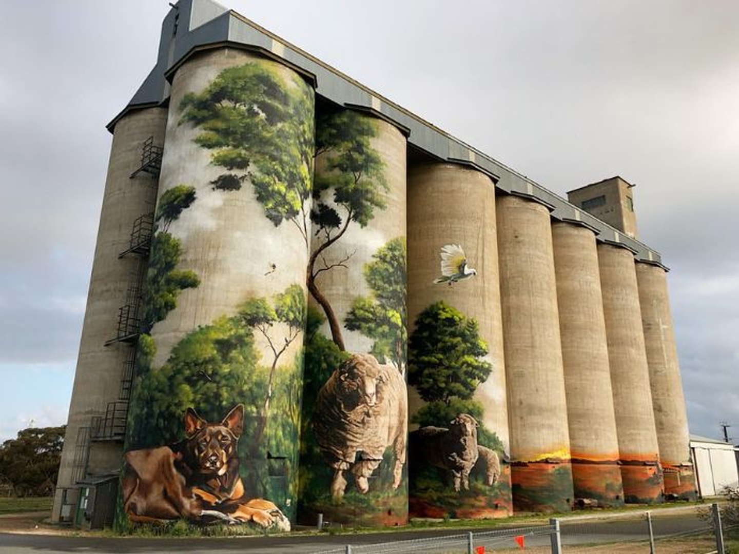 Karoonda silo art