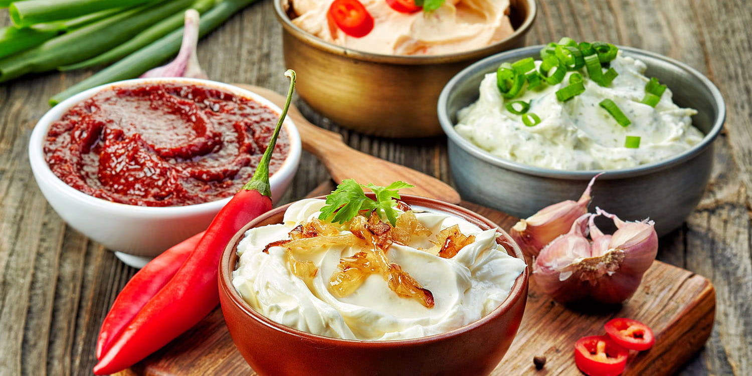 00 Sauces Dips and Dressings Banner