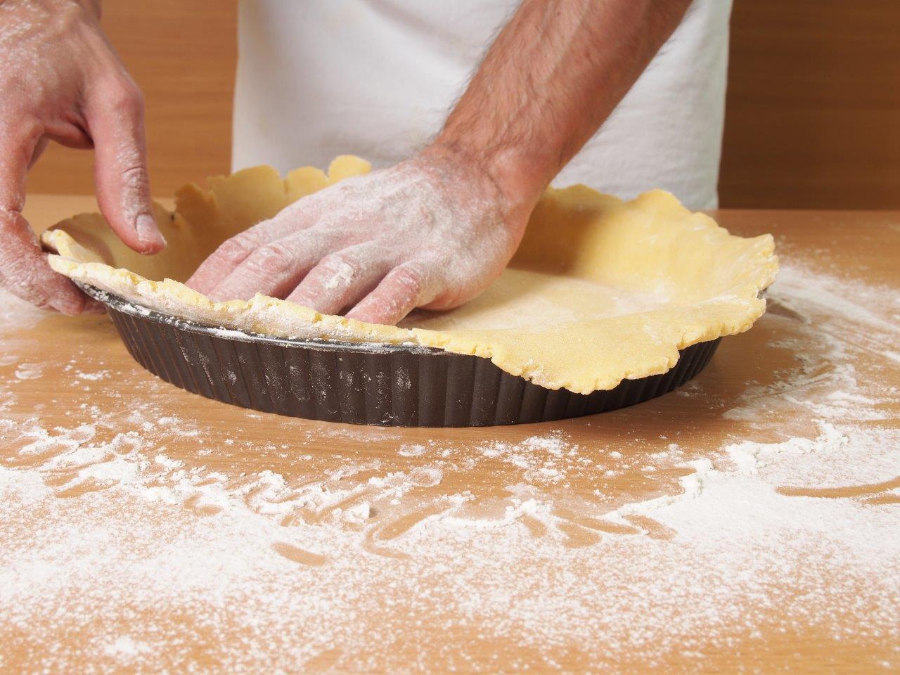 Baking pie crust