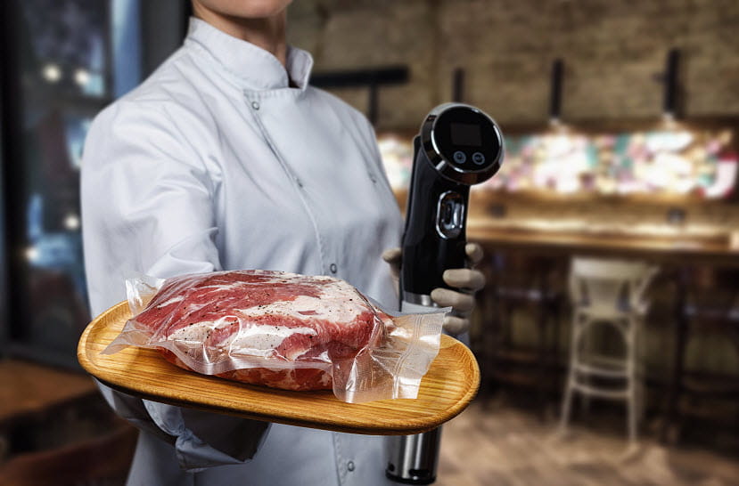 sous vide with chef