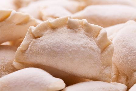frozen gyoza
