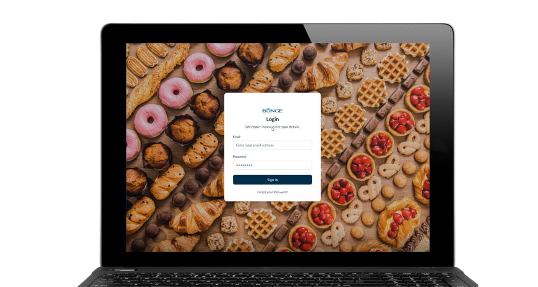 Logon screen